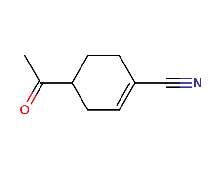 1-Cyclohexene-1-carbonitrile, 4-acetyl- (6CI,8CI,9CI)