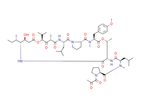 Molecular Structure of 137219-37-5 (Plitidepsin)