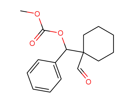 1-(1'-methoxycarbonyloxybenzyl)cyclohexanecarboxaldehyde