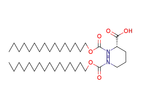 Molecular Structure of 258875-29-5 (N<sup>α</sup>,N<sup>δ</sup>-bis(hexadecyloxycarbonyl)-L-ornithine)