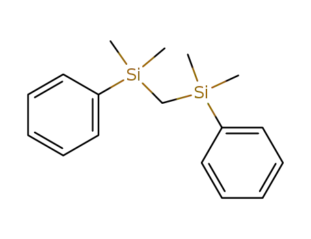 Molecular Structure of 1027-86-7 (Silane, methylenebis[dimethylphenyl-)