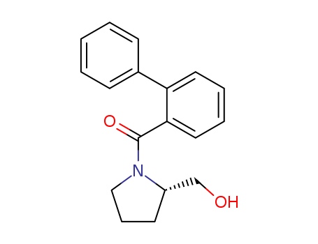 2-Pyrrolidinemethanol, 1-([1,1'-biphenyl]-2-ylcarbonyl)-, (S)-