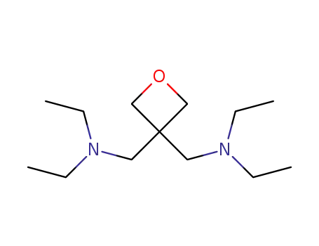 Molecular Structure of 208105-67-3 (3,3-bis-diethylaminomethyl-oxetane)