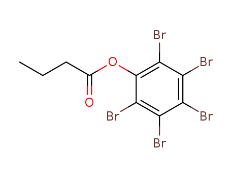 Butanoic acid,2,3,4,5,6-pentabromophenyl ester