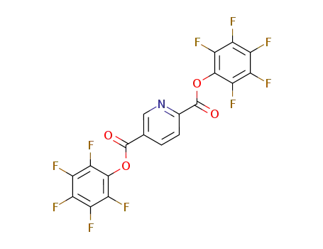 2,5-Pyridinedicarboxylic acid, bis(pentafluorophenyl) ester