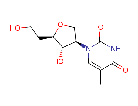 1,4-ANHYDRO-2,5-DIDEOXY-2-(3,4-DIHYDRO-5-METHYL- 2,4-DIOXO-1(2H)-PYRIMIDINYL)-D-ARABINO-HEXITOLCAS