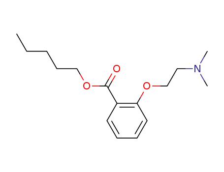 n-amyl O-(2-dimethylaminoethyl)salicylate