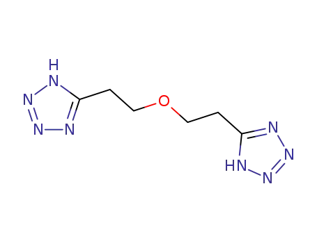Molecular Structure of 66012-50-8 (1,5-bis(tetrazol-5-yl)-3-oxapentane)