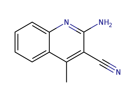 3-Quinolinecarbonitrile, 2-amino-4-methyl-