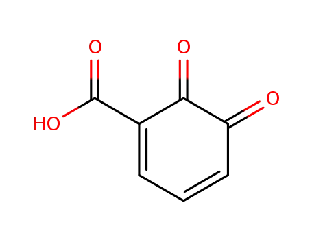 Molecular Structure of 90109-92-5 (1,3-Cyclohexadiene-1-carboxylicacid,5,6-dioxo-(7CI,9CI))