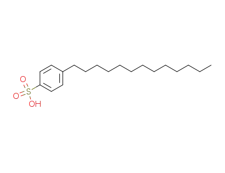 Molecular Structure of 59599-57-4 (4-tridecylbenzenesulfonic acid)