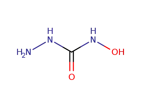 Molecular Structure of 21520-79-6 (N-HYDROXY-1-HYDRAZINECARBOXAMIDE)