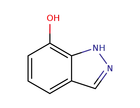 Molecular Structure of 81382-46-9 (1H-Indazol-7-ol)