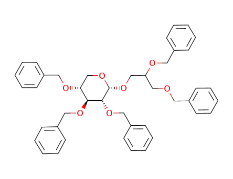 (2,3-dibenzyloxypropyl) 2,3,4-tri-O-benzyl-α-D-xylopyranoside