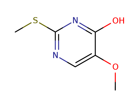 5-methoxy-2-(methylthio)pyrimidin-4-ol ,97%