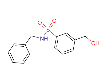 Benzenesulfonamide, 3-(hydroxymethyl)-N-(phenylmethyl)-