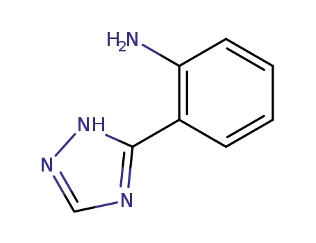 Molecular Structure of 6219-58-5 (3-(2-aMinophenyl)-[1,2,4]triazole)