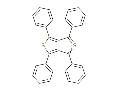 Molecular Structure of 36516-81-1 (1,3,4,6-tetraphenylthieno[3,4-c]thiophene)