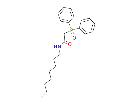 Molecular Structure of 474900-39-5 (Acetamide, 2-(diphenylphosphinyl)-N-octyl-)