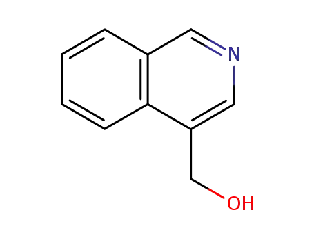 Molecular Structure of 73048-60-9 ((isoquinolin-4-yl)methanol)