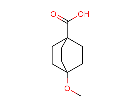 Molecular Structure of 773-34-2 (4-methoxybicyclo[2.2.2]octane-1-carboxylic acid)