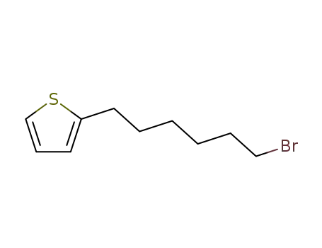 Molecular Structure of 116816-87-6 (Thiophene, 2-(6-bromohexyl)-)