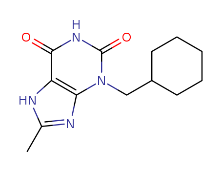 75914-89-5,3-(cyclohexylmethyl)-8-methyl-3,7-dihydro-1H-purine-2,6-dione,