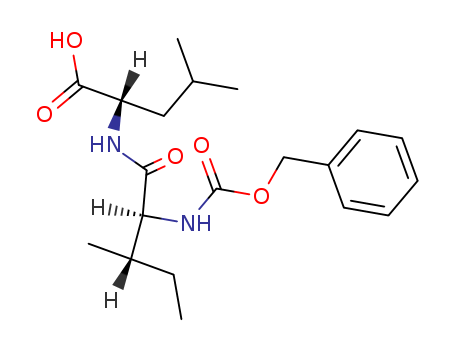 4-methyl-2-[[3-methyl-2-(phenylmethoxycarbonylamino)pentanoyl]amino]pentanoic acid