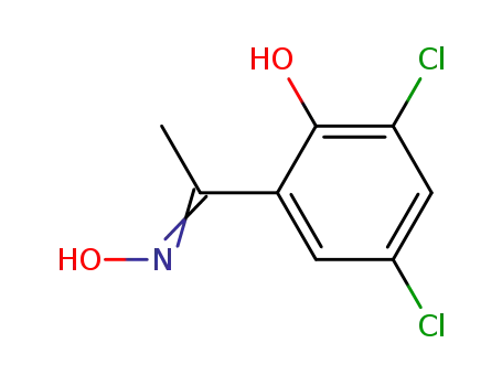 2,4-dichloro-6-(N-hydroxy-C-methylcarbonimidoyl)phenol