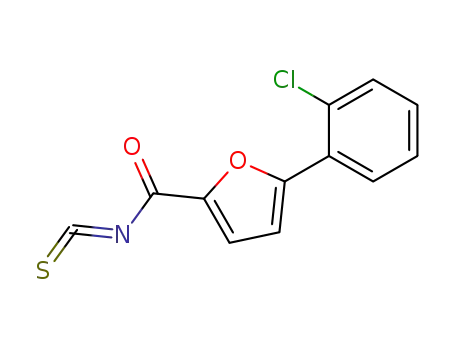 Molecular Structure of 304437-60-3 (5-(2-chlorophenyl)-2-furoylisothiocyanate)