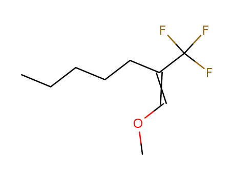 1-Heptene, 1-methoxy-2-(trifluoromethyl)-, (E)-