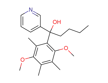 1-(2,5-Dimethoxy-3,4,6-trimethyl-phenyl)-1-pyridin-3-yl-pentan-1-ol