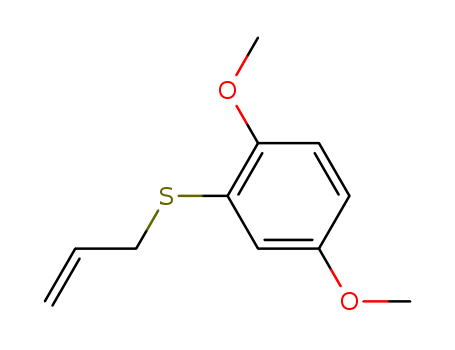 Benzene, 1,4-dimethoxy-2-(2-propenylthio)-