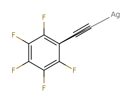 Molecular Structure of 5122-13-4 (Silver, [(pentafluorophenyl)ethynyl]-)