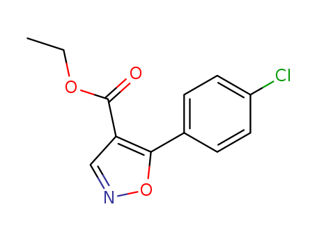 5-(4-CHLORO-PHENYL)-ISOXAZOLE-4-CARBOXYLIC ACID ETHYL ESTER