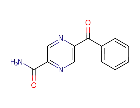 Molecular Structure of 147425-80-7 (Pyrazinecarboxamide, 5-benzoyl-)