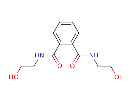Molecular Structure of 19532-97-9 (1,2-Benzenedicarboxamide, N,N'-bis(2-hydroxyethyl)-)