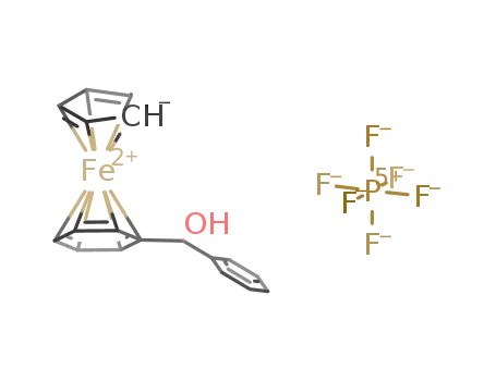 η-benzhydrol-η-cyclopentadienyliron(II) hexafluorophosphate