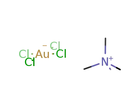 Molecular Structure of 53514-38-8 (tetramethylammonium tetrachloroaurate(III))