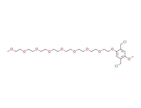 1,4-bis(chloromethyl)-2-methoxy-5-(octaethoxymethoxy)benzene