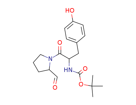99952-48-4,tert-butyl [(1S)-2-[(2S)-2-formylpyrrolidin-1-yl]-1-(4-hydroxybenzyl)-2-oxoethyl]carbamate,