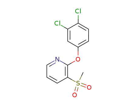 85331-25-5,2-(3,4-dichlorophenoxy)-3-(methylsulfonyl)pyridine,