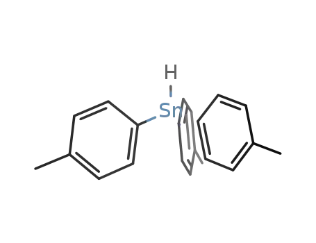 Molecular Structure of 796-14-5 (Stannane, tris(4-methylphenyl)-)