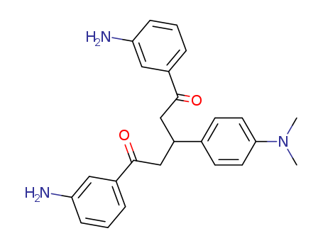 126172-99-4, 1,5-Bis(3-aminophenyl)-3-(4-N,N-di-methylaminophenyl)penta-1,5-dione, 1,5-Bis(3-aminophenyl)-3-(4-N,N-di-methylaminophenyl)penta-1,5-dione