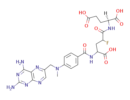 N-(N-(4-deoxy-4-amino-10-methylpteroyl)-4-fluoroglutamyl)-gamma-glutamate