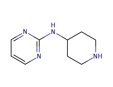 Molecular Structure of 69385-85-9 (Piperidin-4-yl-pyrimidin-2-yl-amine)