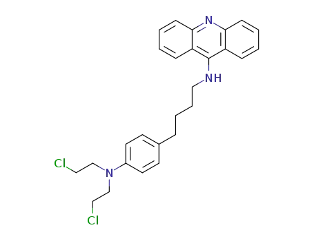 N-(4-(4-(Bis(2-chloroethyl)amino)phenyl)butyl)-9-acridinamine