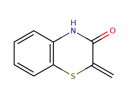 Molecular Structure of 55043-51-1 (2H-1,4-Benzothiazin-3(4H)-one, 2-methylene-)