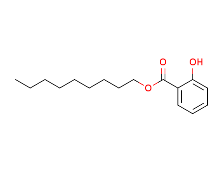 Molecular Structure of 19666-12-7 (Benzoic acid, 2-hydroxy-, nonyl ester)