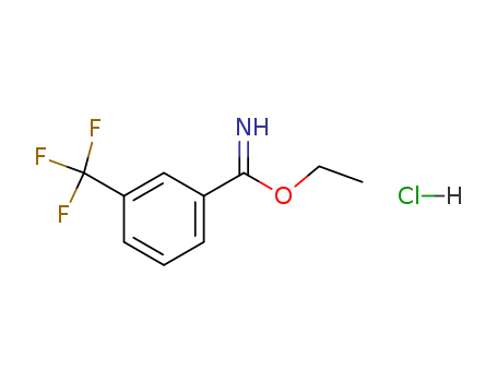 Benzenecarboximidic acid, 3-(trifluoromethyl)-, ethyl ester,
hydrochloride(60612-88-6)